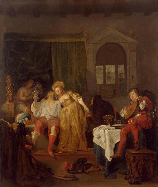 The Prodigal Son, c.1640 - c.1649 - Габриель Метсю