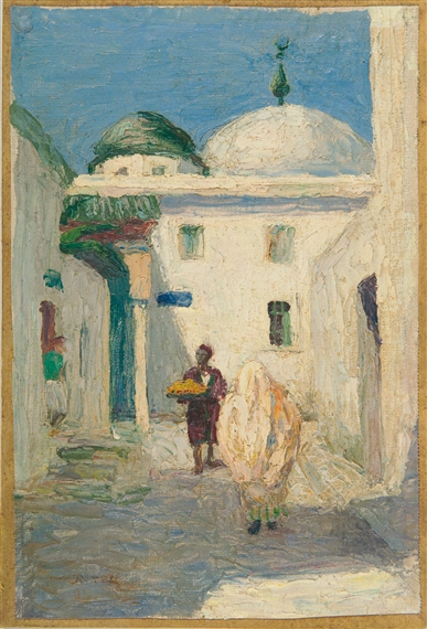 Moschee in Tunis, 1905 - Габриэль Мюнтер