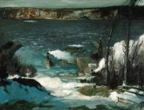North River - George Wesley Bellows