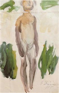Naked man - George Bouzianis