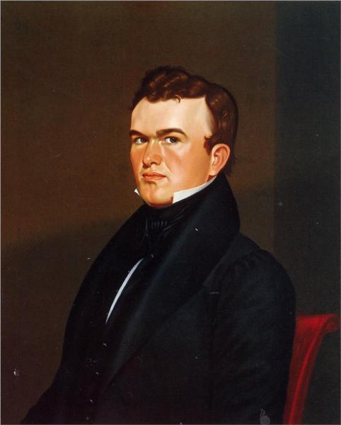 Self-Portrait, 1835 - Джордж Калеб Бінгем