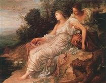 Ariadne on the Island of Naxos - George Frederic Watts