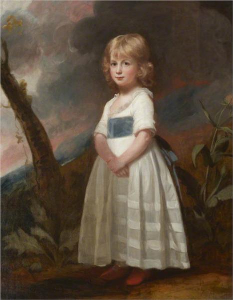Master Richard Meyler, 1795, Aged 3 or 4, 1795 - Джордж Ромні