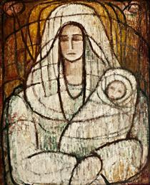 Mother and Child - George Stefanescu