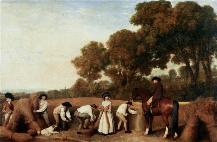 Harvest, 1785 - Джордж Стаббс