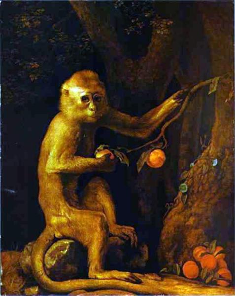 Portrait of a Monkey, 1774 - George Stubbs