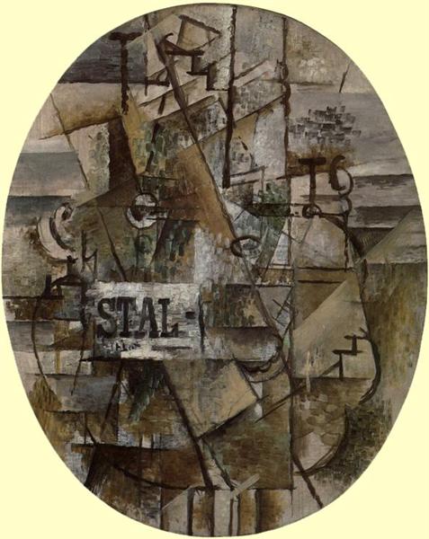 Pedestal Table: "Stal", 1912 - Georges Braque