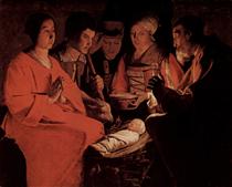 The Adoration of the Shepherds - Georges de La Tour