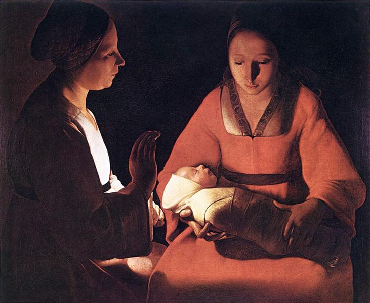 The Newborn, c.1640 - c.1649 - Жорж де Латур