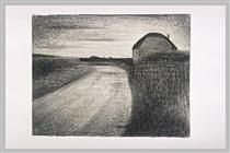 On the road - Georges Seurat
