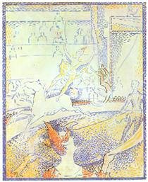 Study for 'The Circus' - Georges Seurat