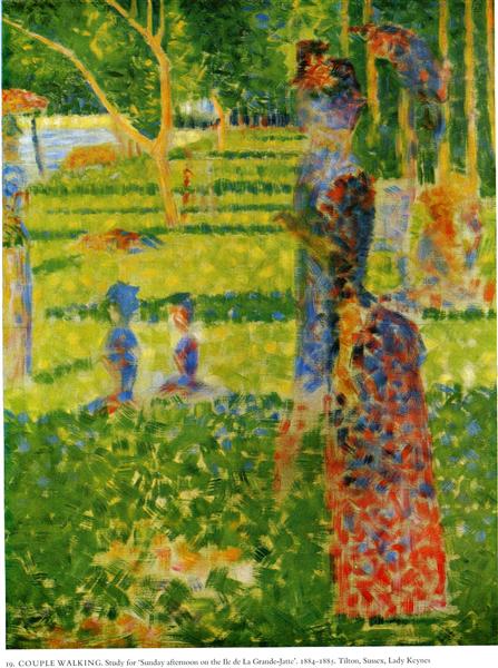 The Couple, 1884 - Georges Seurat