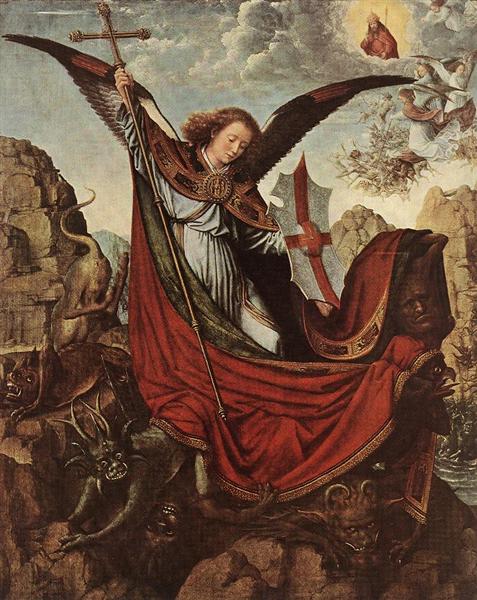 Altar of Archangel Michael, c.1510 - Герард Давид
