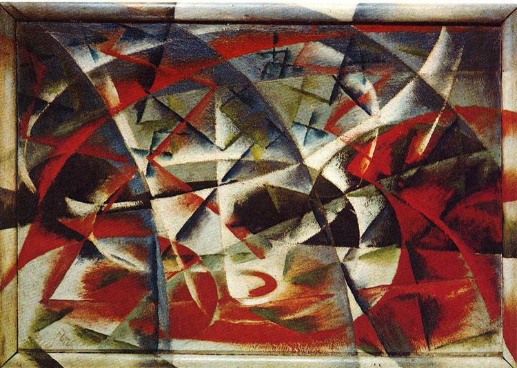 Abstract Speed + Sound, 1914 - Giacomo Balla