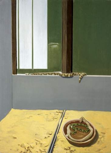 Serpents et assiette, 1966 - Gilles Aillaud
