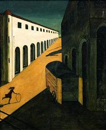 Mystery and Melancholy of a Street - Джорджо де Кіріко