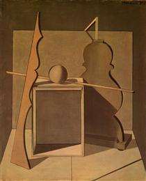 Metaphysical Still Life with Triangle - Giorgio Morandi