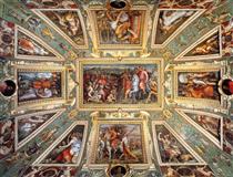 Ceiling decoration Palazzo Vecchio, Florence - Giorgio Vasari