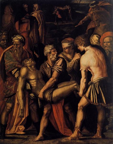 Entombment, 1532 - Джорджо Вазарі