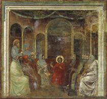 Christ among the Doctors - Giotto di Bondone