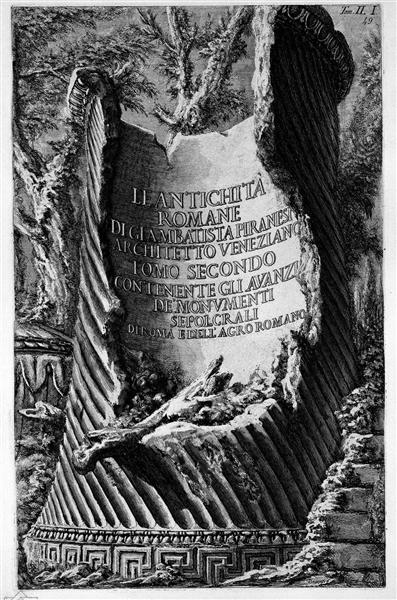 The Roman antiquities, t. 1, Plate XLVI. Plan of the lower part of the `Palace of the Caesars believed the Baths Palatine (Drawing and inc. By Francesco Piranesi), 1756 - Giovanni Battista Piranesi