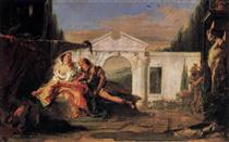 Rinaldo and Armida - Giovanni Battista Tiepolo
