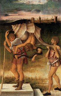 Four Allegories Falsehood (Wisdom) - Giovanni Bellini
