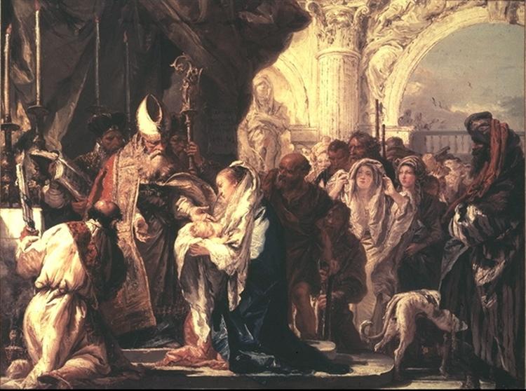 Presentation in the Temple, 1754 - Giandomenico Tiepolo