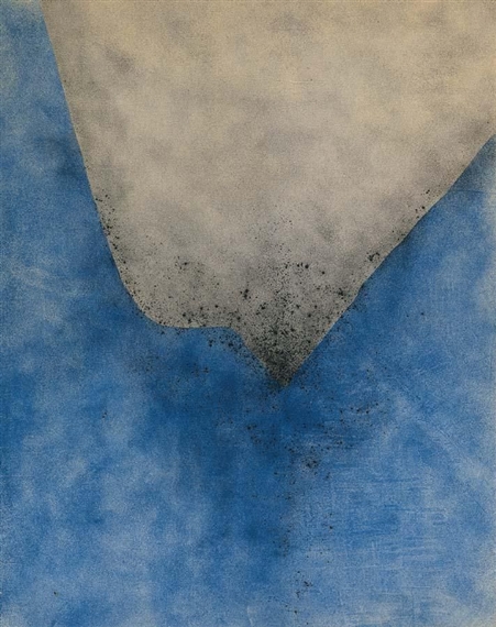 Spazio azzurro grigio - Giuseppe Santomaso