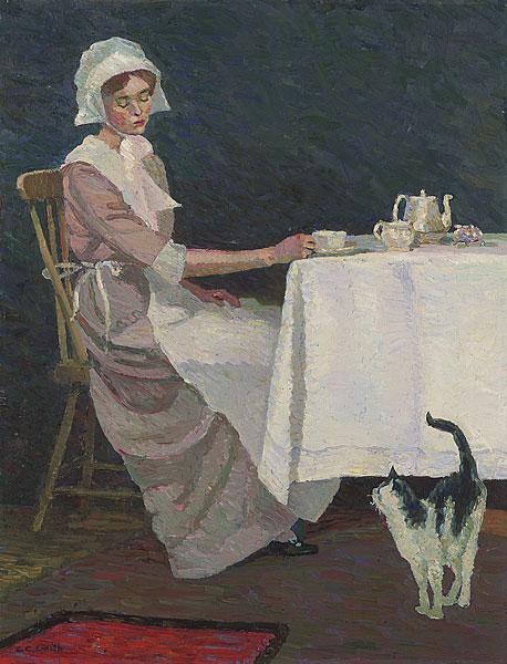 Quaker Girl, 1915 - Grace Cossington Smith