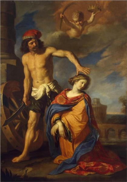 Martyrdom of St Catherine, 1653 - Le Guerchin
