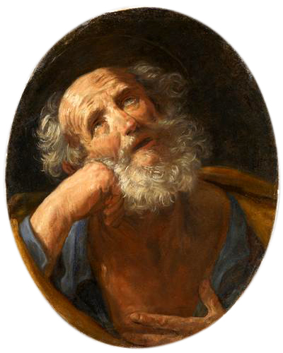 Repentant Peter, 1637 - Гвидо Рени