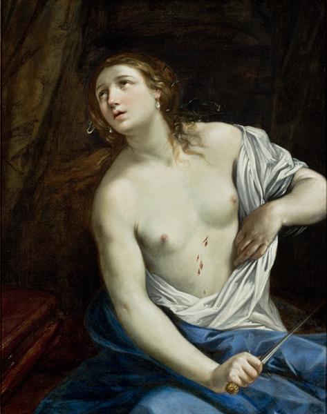 The Suicide of Lucretia, 1625 - 1640 - Гвідо Рені