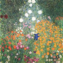 Jardin de campagne - Gustav Klimt