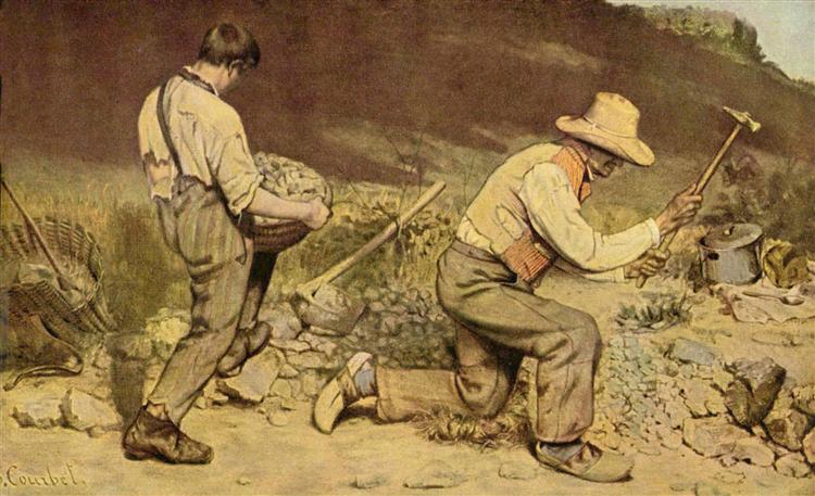The Stone Breakers, 1849 - Gustave Courbet