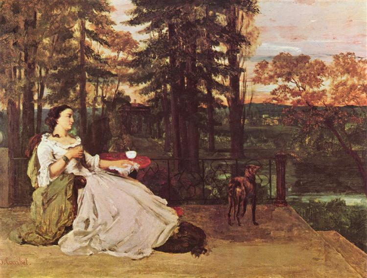 Woman of Frankfurt, 1858 - Gustave Courbet