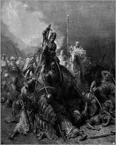 Batalha de Antioquia - Gustave Doré