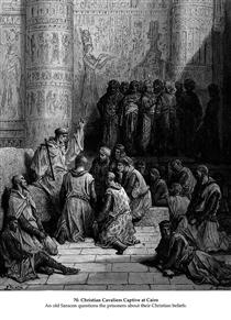 Christian Cavaliers Captive at Cairo - Gustave Dore