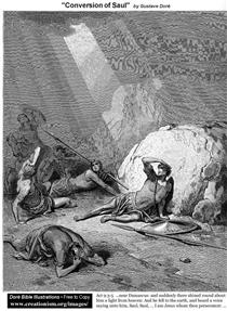 Conversion Of Saul - Gustave Dore