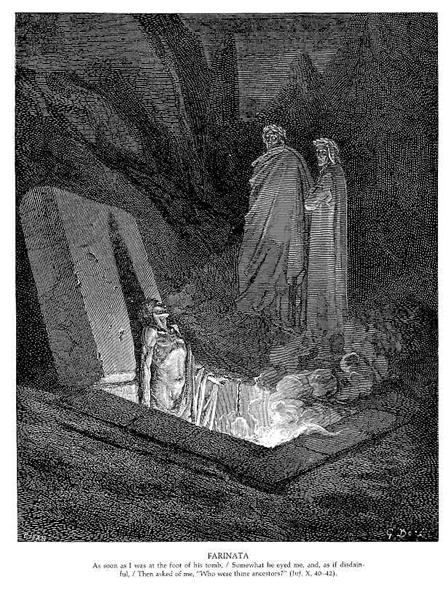 Farinata - Gustave Doré