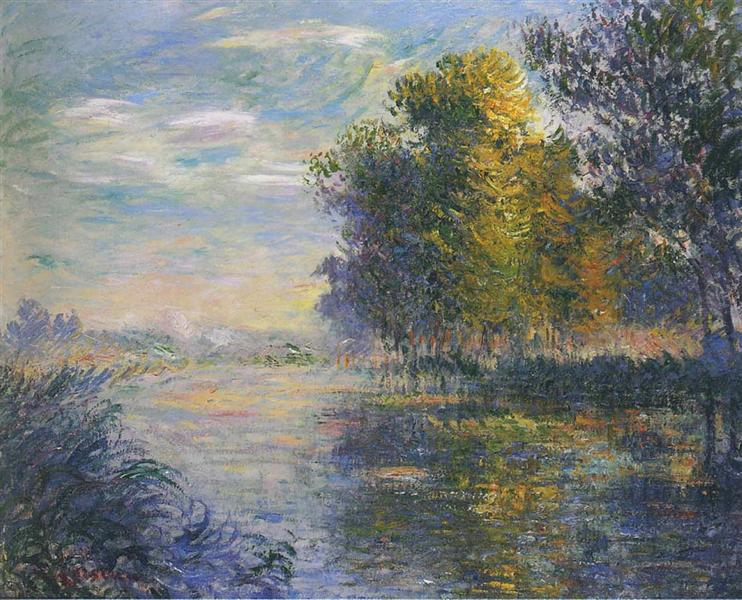 By the Eure River in Autumn, 1903 - Gustave Loiseau