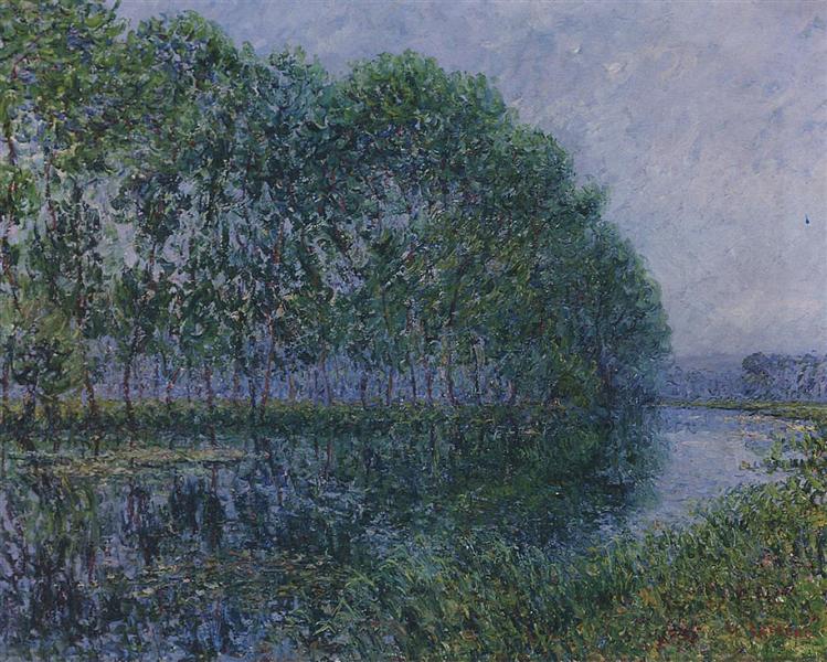 By the Eure River in Summer, 1902 - Gustave Loiseau