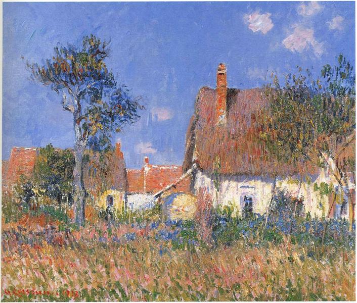 Houses in Normandy, 1913 - Gustave Loiseau