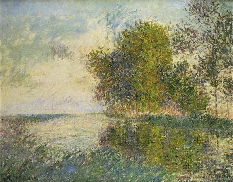 The Normandy River, 1918 - Gustave Loiseau