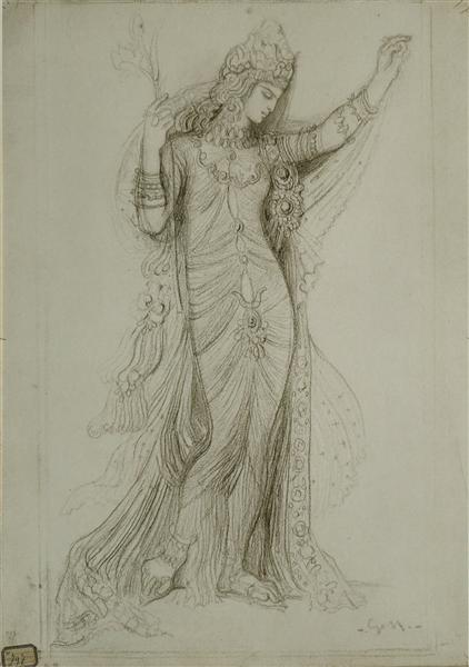 Salomé, c.1880 - Gustave Moreau