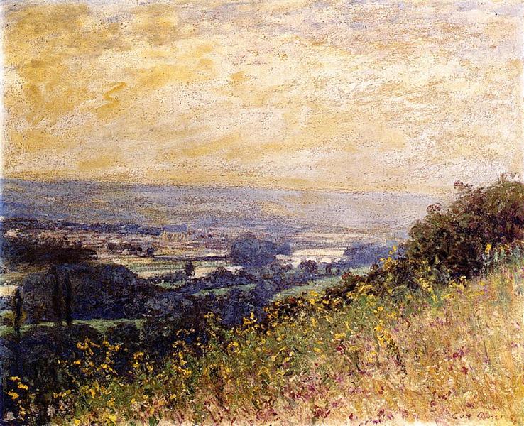 The Distant Town, 1900 - 1910 - Guy Rose
