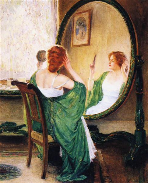 The Green Mirror, 1911 - Guy Rose