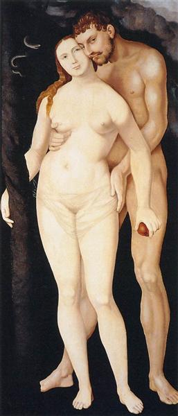 Адам и Ева, 1531 - Ханс Бальдунг