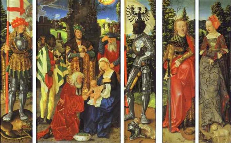 Алтарная картина Поклонение волхвов, 1507 - Ханс Бальдунг