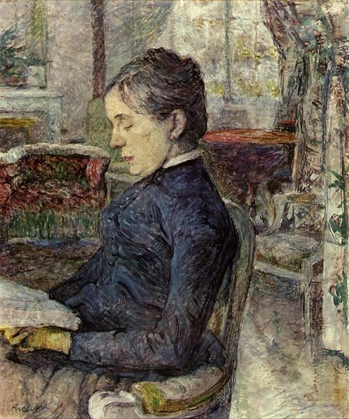 Comtesse, 1887 - Henri de Toulouse-Lautrec